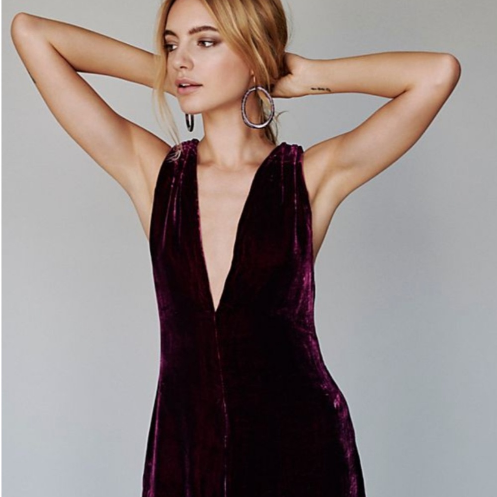 Velvet Dress by Free People - The Ennis